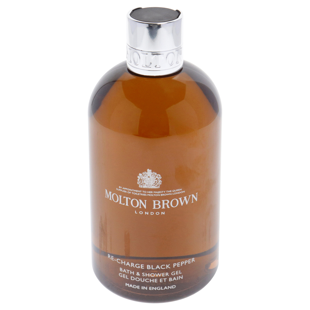 Re-Charge Black Pepper Bath and Shower Gel by Molton Brown for Men 10 oz